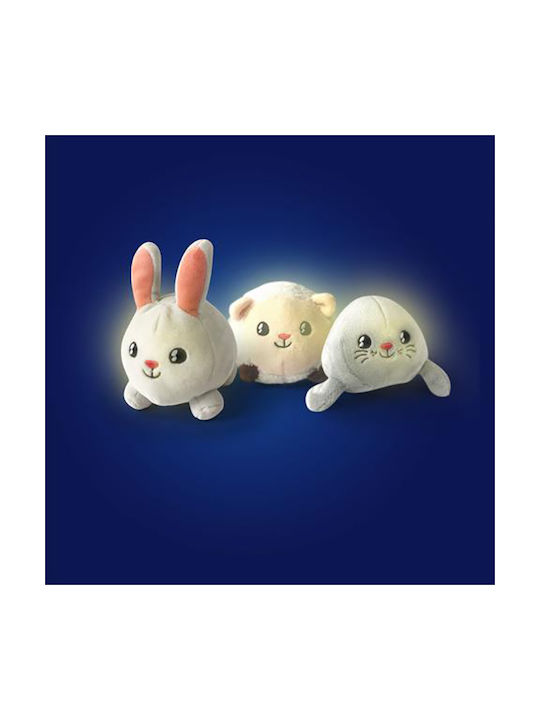 Pabobo Kinder Dekorative Lampe Häschen Rosa 11x8x12εκ.