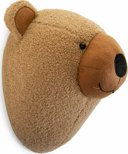 Childhome Kinderwanddekoration Tierkopf Tiere 29x20x31cm