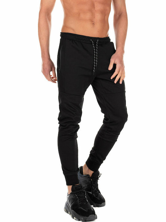 Jogginghose mit Gummizug Schwarz