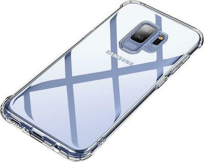 MSVII Airbag Umschlag Rückseite Silikon Transparent (Galaxy S9)