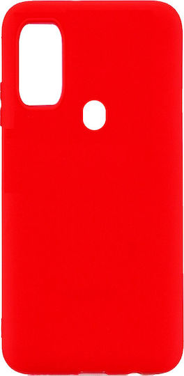 Back Cover Σιλικόνης Κόκκινο (Galaxy S20+)