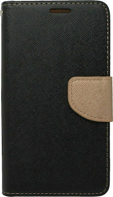 A8 2018 Synthetic Leather Wallet Black (Galaxy A8 2018)