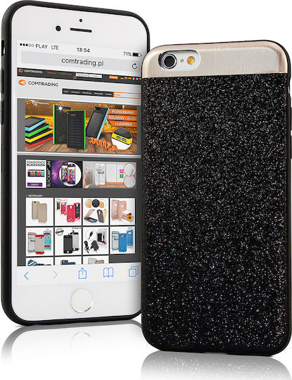 Silicone Back Cover Black for iPhone 8/7 Plus