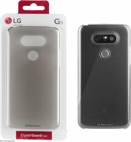 LG Crystal Guard Cover Back Cover Σιλικόνης Γκρι (LG G5)