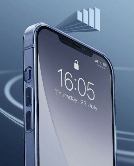 Baseus Simple Series Umschlag Rückseite Silikon Transparent (iPhone 12 Pro Max)
