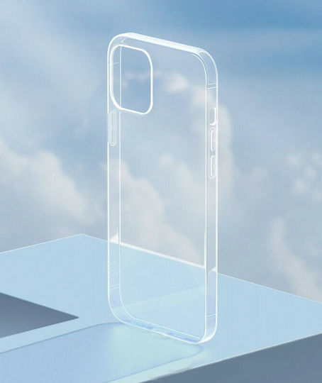 Baseus Simple Series Umschlag Rückseite Silikon Transparent (iPhone 12 Pro Max)