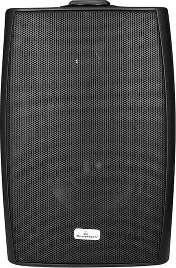 Powertech Passive Wall-mounted Speaker 40W (Piece) 19.5x30.5x20.5cm Black