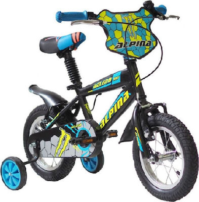 Alpina Beleno 12" Kids Bicycle BMX (2022) Black