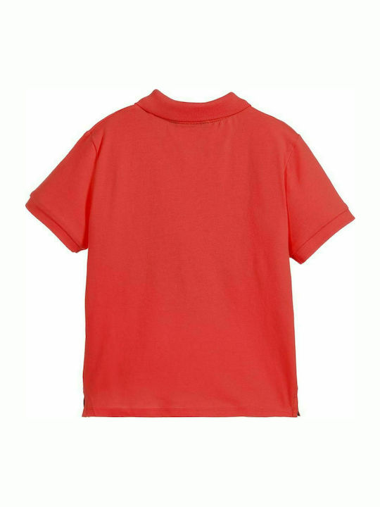 Guess Kids Polo Short Sleeve Red