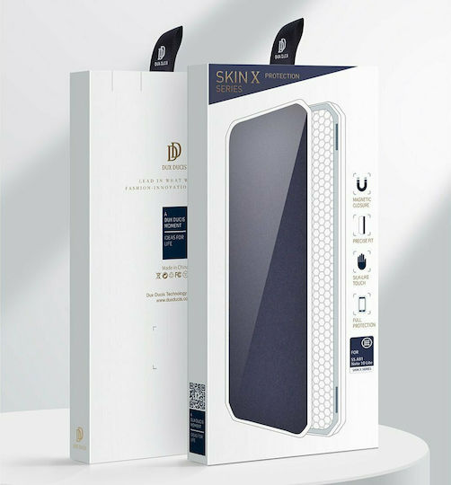 Dux Ducis Skin X Book Δερματίνης Μαύρο (Galaxy S20)