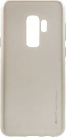 Mercury iJelly Back Cover Σιλικόνης Χρυσό (Galaxy S9+)