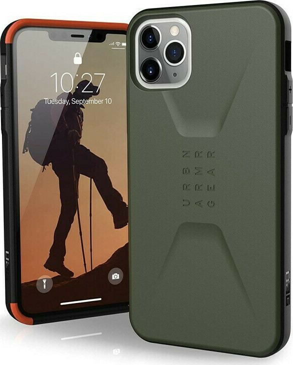 Θήκη UAG Civilian για Apple iPhone 11 Pro Max - Olive Drab - (200-108-526)