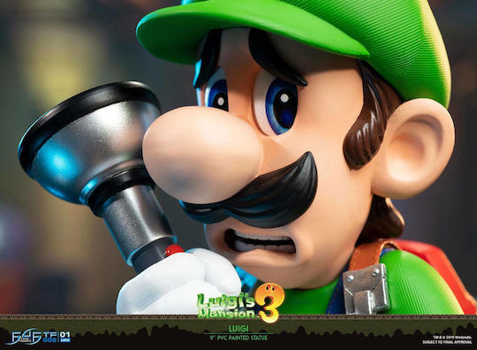 First 4 Figures Luigi's Mansion 3 Sammelbare Figur Luigi Figur 23cm