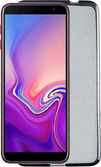 Volte-Tel Back Cover Silicon Gri (Galaxy J4+)