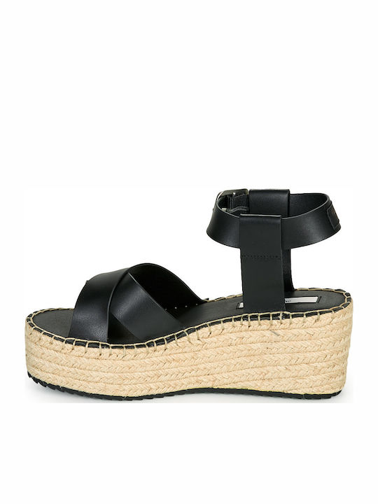 Witney Ella Platforme Dama Negru