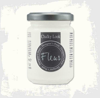 Fleur Chalky Look Χρώμα Κιμωλίας F07 Sugar Εκρού 130ml