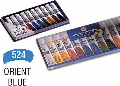 Royal Talens Gouache Extra Fine Quality Tempera Colour Paint Tube 20ml Blue 524