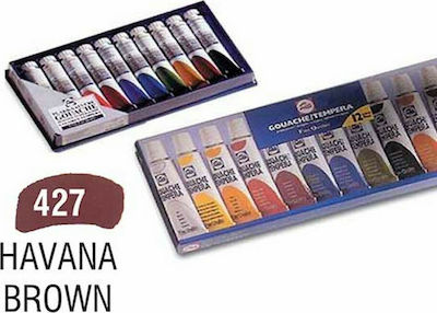 Royal Talens Gouache Extra Fine Quality Tempera Colour Paint Tube 20ml Brown 427