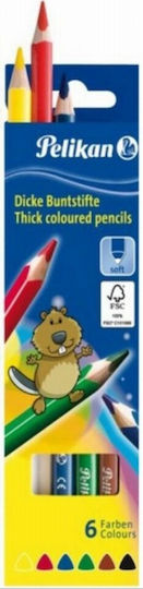 Pelikan Colored Pencil Set Triangular Thick Package of 1 packages