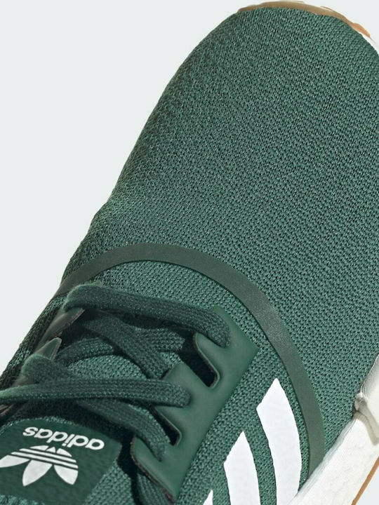 NMD_R1 Sneakers Collegiate Green / Cloud White / Gum