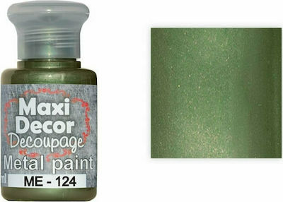 Maxi Decor Μεταλλικό Χρώμα Farbe Decoupage 60ml ME124