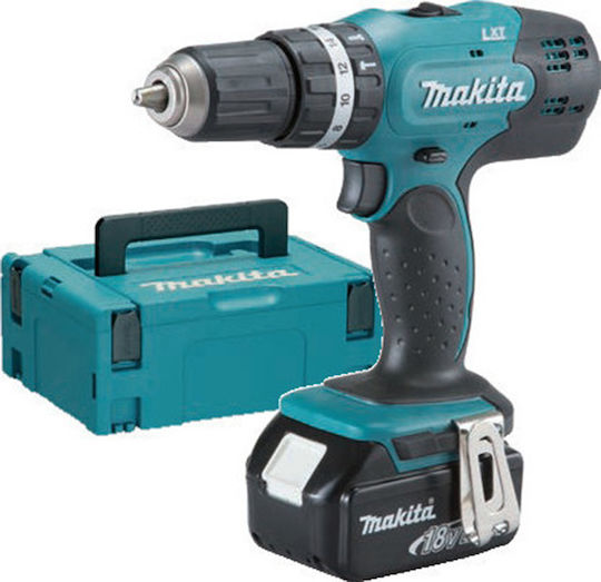 Makita DHP453RF3J Schlagbohrschrauber Batteriebetrieb 18V 3x3Ah