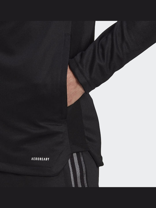 Tiro 21 Herren-Trainingsjacke Schwarz