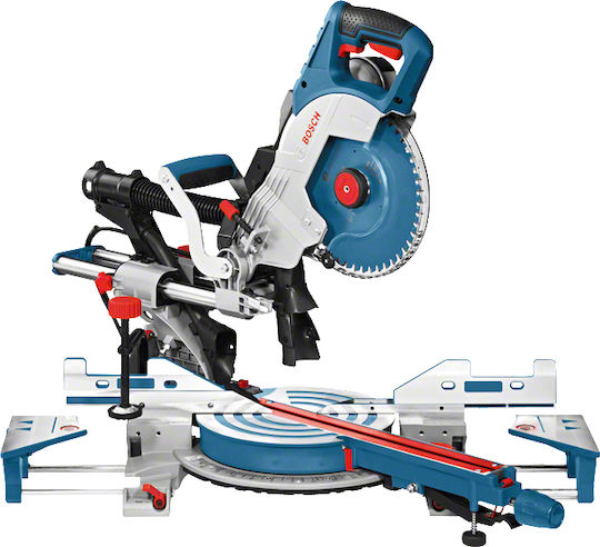 Bosch GCM 8 SDE Professional Fierăstrău Cu Tăietor De Unghi La Rețea 1600W Glisant Diametru Disc 216mm