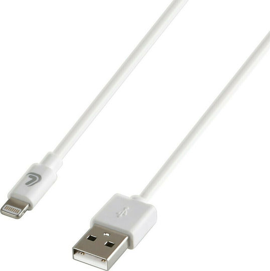 Lampa Essentials USB-A to Lightning Cable Λευκό 2m L3881.5