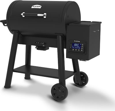 Broil King Crown Pellet 500 Mantemenia Holzkohlegrill mit Rädern 81cmx44.4cmcm.