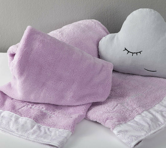 Nima Κουβέρτα Αγκαλιάς & Λίκνου Precious Fleece Φούξια 80x110εκ.