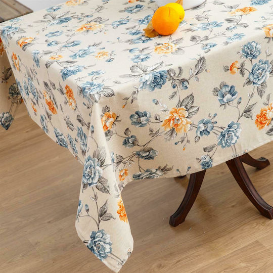 Borea Runner Paradise Beige Blue 50x140cm