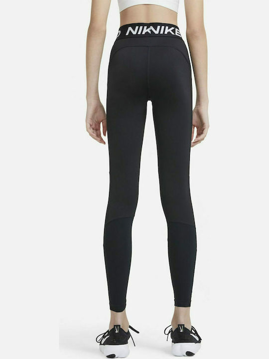 Детски Клин Дълъг Dri-Fit Черен Pro