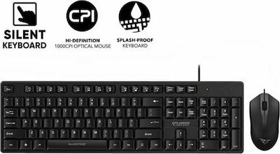 Alcatroz Xplorer C3300 Set tastatură și mouse Engleză US