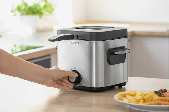 Sencor SFR 6200SS Deep Fryer 1.5lt Silver