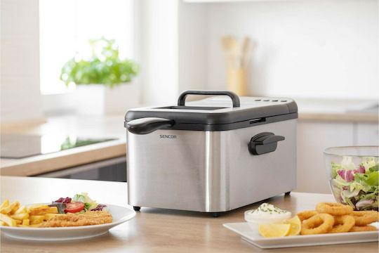 Sencor SFR 8200SS Deep Fryer 3.2lt Silver