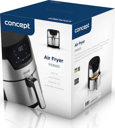 Concept Friteuză cu aer 3.5lt Argintiu FR3500