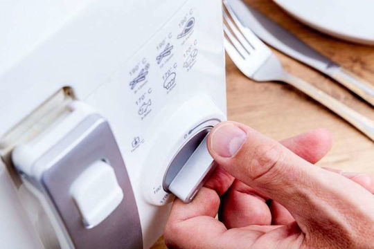 Eldom FR18 Fritteuse 2.5Es Weiß