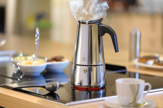 Gefu Μπρίκι Espresso 6cups Inox Ασημί