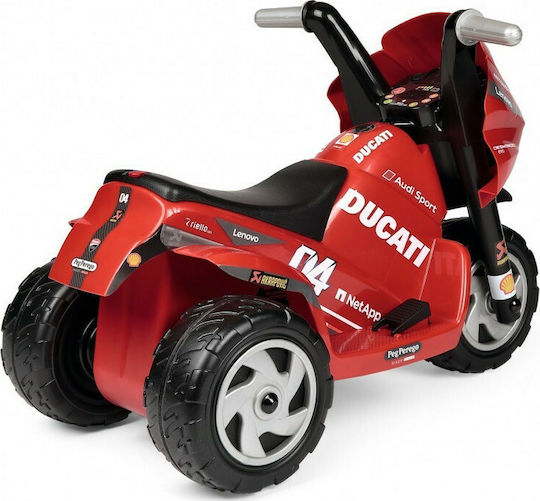 Kids Motorbike Inspired Mini Ducati Evo Electric 6 Volt Red