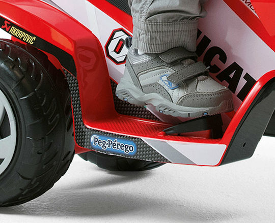 Kids Motorbike Inspired Mini Ducati Evo Electric 6 Volt Red