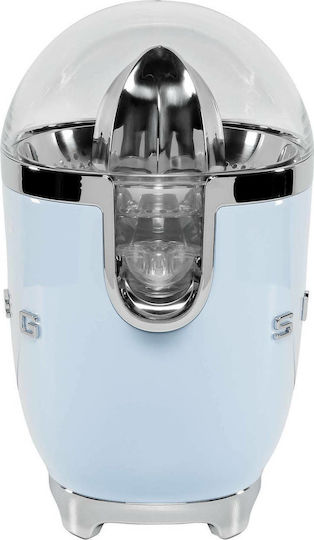 Smeg Elektrischer Entsafter 70W Edelstahl Blau