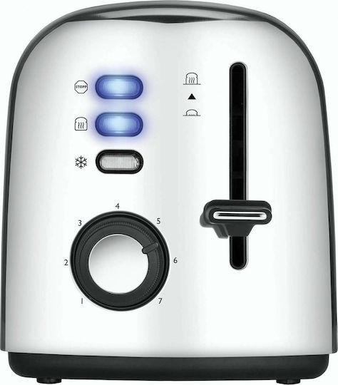 Unold Retro 2 Φρυγανιέρα 2 Θέσεων 950W Inox