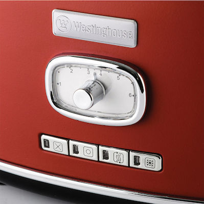 Westinghouse Toaster 2 Slots 815W Red