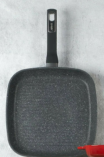 Cook-Shop Marblestone Grătar din Aluminiu cu Strat Antiaderent 28cm