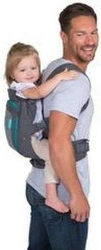 Infantino Classic Carrier Carry On Multi Pocket Grey