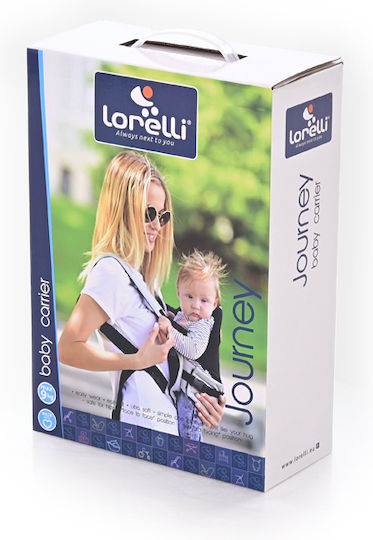 Lorelli Κλασικός Μάρσιπος Journey Red Cyclamen με Μέγιστο Βάρος 9kg