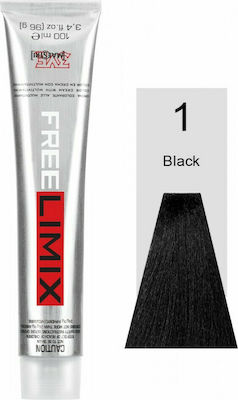 Freelimix Permanent Color 1 Μαύρο 100ml