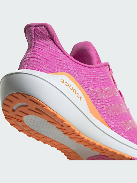 EQ21 Run J Kids Sports Shoes Running with Laces Screaming Pink / Screaming Orange / Cloud White
