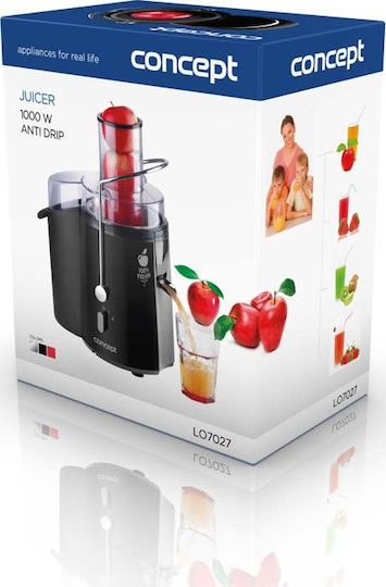 Concept LO7027 Entsafter 1000W Schwarz